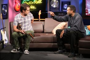 Sam Farrar and Rohan Shand discusses ideas on set of Rock N Roll Stories TV Series