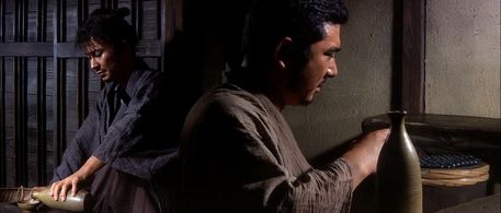 Shintarô Katsu and Kyôsuke Machida in Zatoichi and the Fugitives (1968)