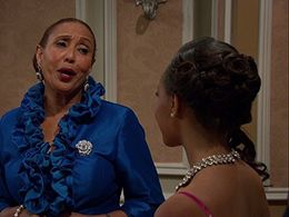 Telma Hopkins and Reign Edwards in K.C. Undercover (2015)