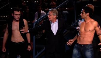 Jerry Springer, Jaylen Moore, and Eric Callero in The Tonight Show with Conan O'Brien (2009)