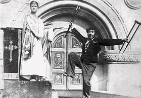 Igor Ilyinsky and Anatoli Ktorov in Holiday of St. Jorgen (1930)