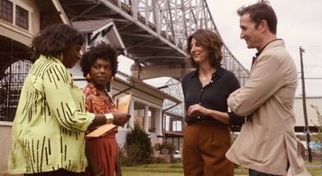 Emani White, Gina Bellman, Noah Wyle, Summer Selby in Leverage: Redemption