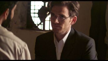 Timothy playing Daniel Pearl in Omerta.