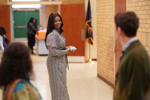 Janelle James at an event for Abbott Elementary (2021)