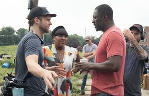 Idris Elba and Ricky Staub