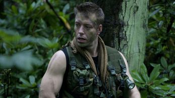 James McCabe as 'Tracks'.