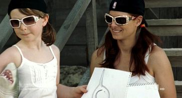 Bethany Whitmore and Debra Messing on The Starter Wife 2007