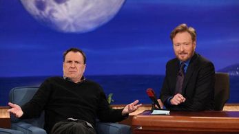 Conan O'Brien and Colin Quinn in Conan (2010)