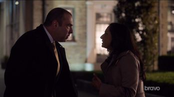 Lewis Litt and Stephanie Patel in Suits