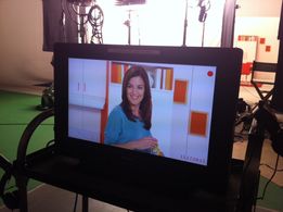 On set of ABC Family Moments. Hair:Kimberly Thompson