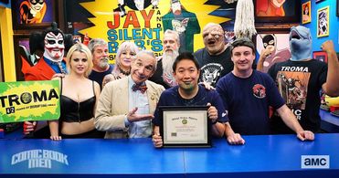Walter Flanagan, Bryan Johnson, Lloyd Kaufman, John Patrick Brennan, Ming Chen, and Mike Zapcic