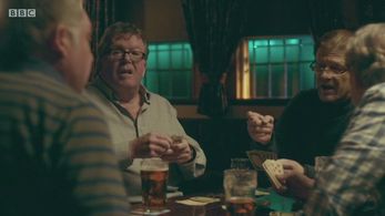 BROKEN, BBC. Dave McClelland with Sean Bean