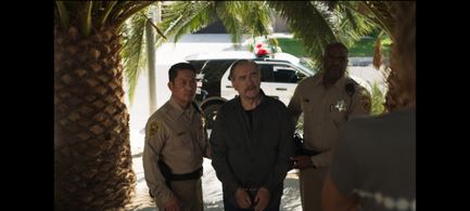 Brian Cox and Maynard Bagang in Prisoner's Daughter (2022)