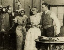 Sally Crute, Lettie Ford, and Ben F. Wilson in Mother and Wife (1914)