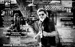 Co-Producer Daniel Ramos on the set of 