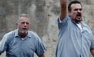 Ronnie Yelverton and Paul Nosser in Great Escapes with Mogan Freeman (2021)