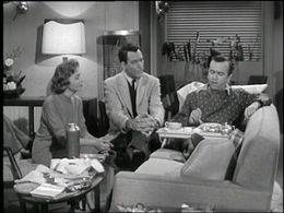 Donna Reed, Carl Betz, and Jackie Kelk in The Donna Reed Show (1958)
