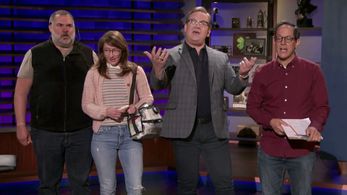 José Arroyo, Andy Richter, Andrés du Bouchet, and Jessie Gaskell in Conan: Paul Rudd (2019)