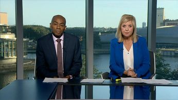 Lucy Meacock and Tony Morris in Granada Reports (1992)