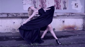 Katherine Crockett in a still from Mike Kobal's Prologue:Blue