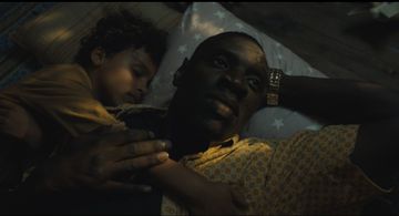 Baeyen Hoffman and Omar Sy in The Strangers’ Case