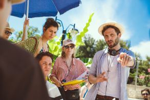 Dominik Hartl, Marlene Rudy, Elisabeth Wabitsch, and Markus Freistätter in Party Hard Die Young (2018)