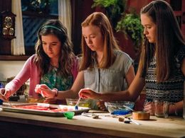 Aubrey K. Miller, Olivia Sanabia, and Abby Donnelly in Just Add Magic (2015)