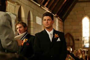 Paul O'Brien and Jon Sivewright in Home and Away (1988)