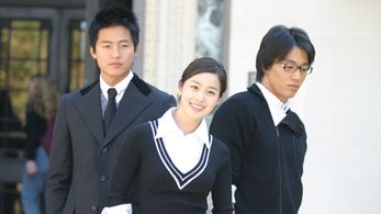 Rae-won Kim, Lee Jung-Jin, and Kim Tae-hee in Love Story in Harvard (2004)