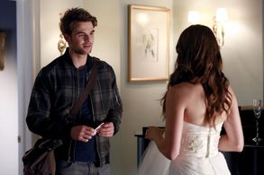 Troian Bellisario and Nathaniel Buzolic in Pretty Little Liars (2010)