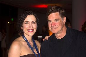 Tenaya Cleveland and Gus Van Sant at San Diego Film Festival: Gus Van Sant Tribute