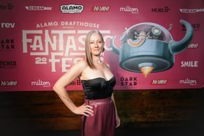 Leah Saint Marie at Fantastic Fest 2022 for Spoonful of Sugar