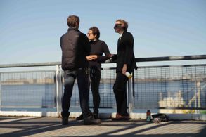 Tristan Allen, Nadia Szold, and Evan Louison in Joy de V. (2013)