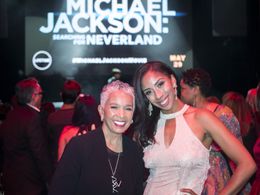 Yvonne Senat Jones with Oscar-nominated Director, Dianne Houston at the screening for 