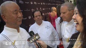 Nobu Matsuhisa and Maria Ngo in The Strip Live (2008)