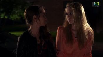 Maiara Walsh and Kelcie Stranahan in Last Hours in Suburbia (2012)