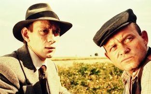 Adam Ferency and Pawel Gedlek in Kamien na kamieniu (1995)