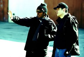 Rodrigo Prieto and Alejandro G. Iñárritu in 21 Grams (2003)