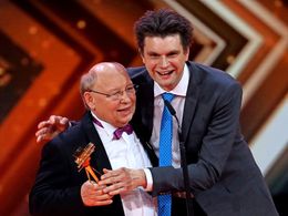 Hans-Joachim Heist and Lutz van der Horst in Die Goldene Kamera 2017 (2017)