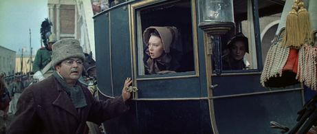Sergey Bondarchuk, Irina Gubanova, and Lyudmila Saveleva in War and Peace (1965)