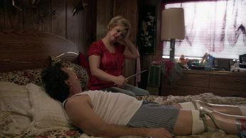 Caroline Rhea and David Steen in Sordid Lives: The Series (2008)