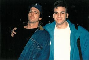 Joe Lando and Michael Palance