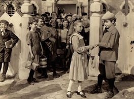 Ann E. Todd, Scotty Beckett, Douglas Croft, and Joyce Arleen in Kings Row (1942)