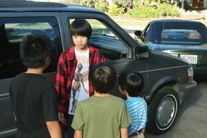 Lance Lim, Forrest Wheeler, Ian Chen, and Hudson Yang in Fresh Off the Boat (2015)