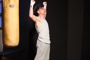 Still from 'Shadow Boxing' a play by James Gaddas