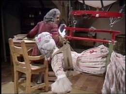 Terry Jones, Carol Cleveland, and Monty Python in Monty Python's Flying Circus (1969)