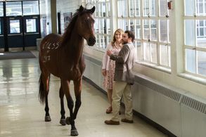 Charlie Day and Jillian Bell in Fist Fight (2017)