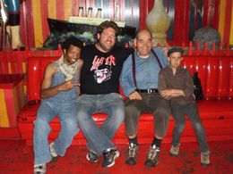 Irwin Keyes, Joe McQueen, Ben Woolf, and Aaron K. Carter in Dead Kansas (2013)