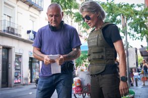 Linda Hamilton and Tim Miller in Terminator: Dark Fate (2019)
