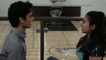 Still of Aman Mann and Anisha Cheema in All Kinds of Weather (2018)